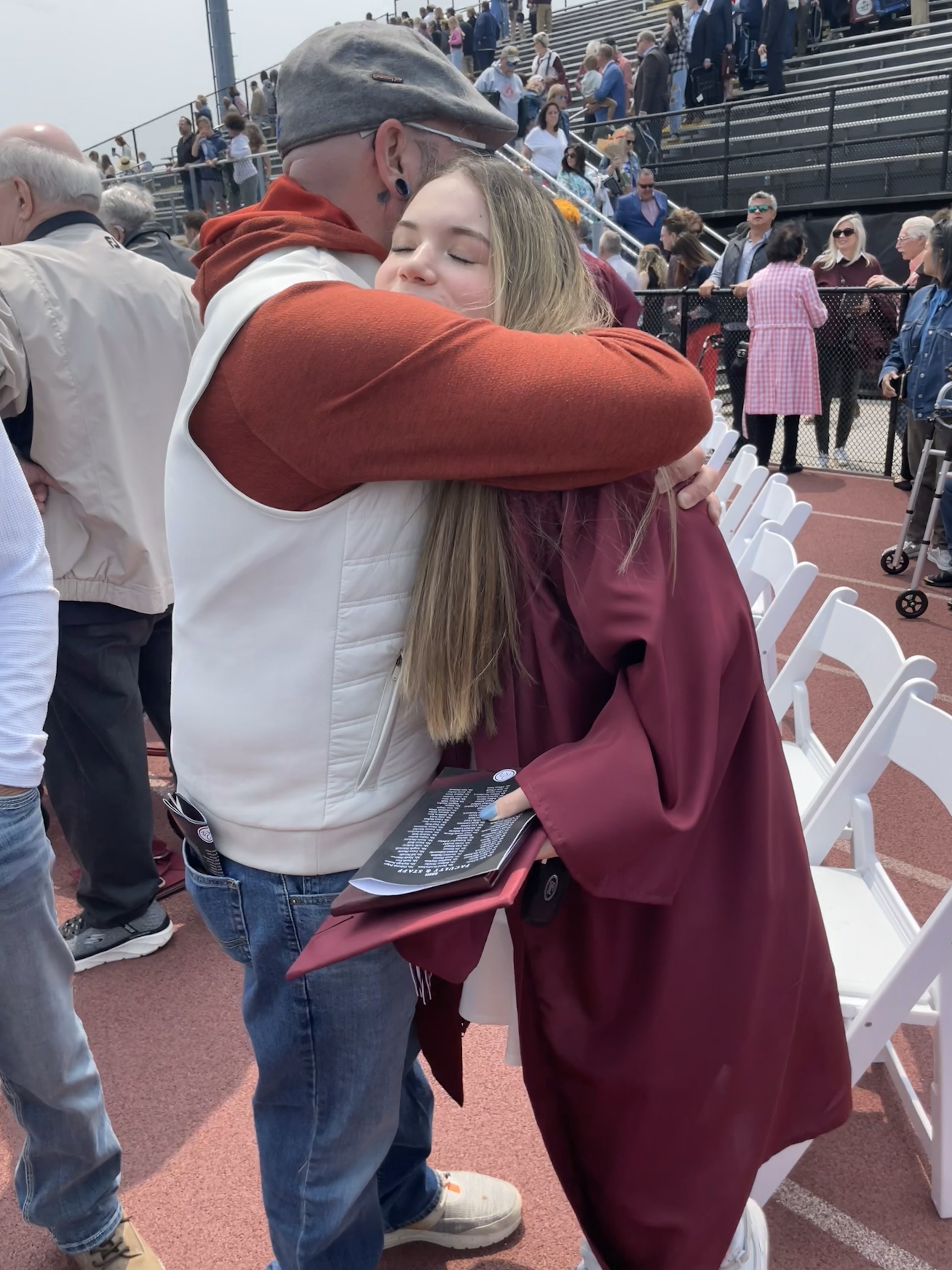 I could not be more happy for her